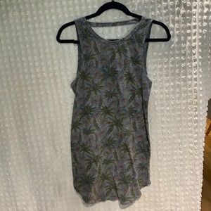 Vans cotton open back mini dress size can